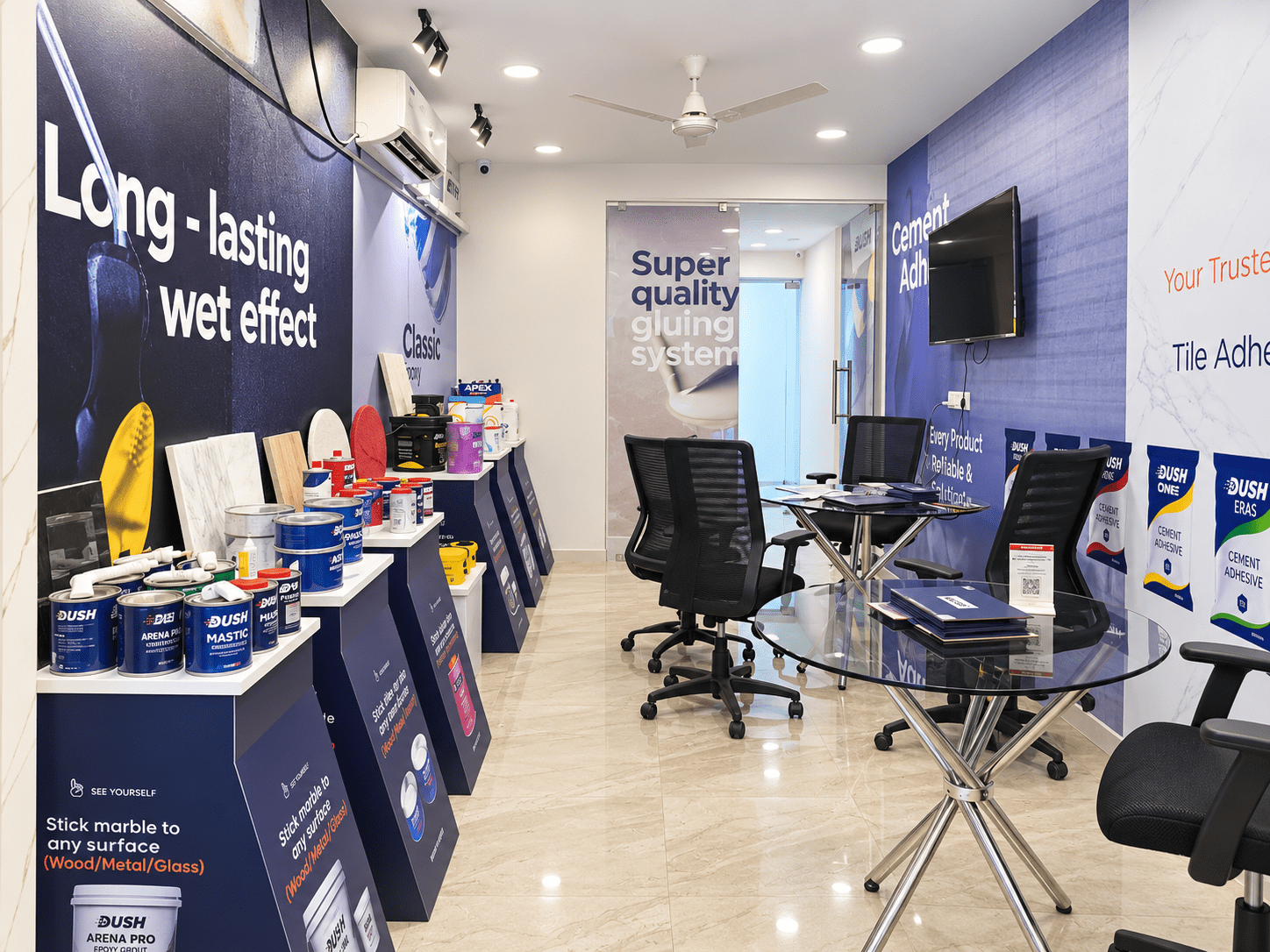 DUSH marble chemical showroom Chennai Tamil Nadu